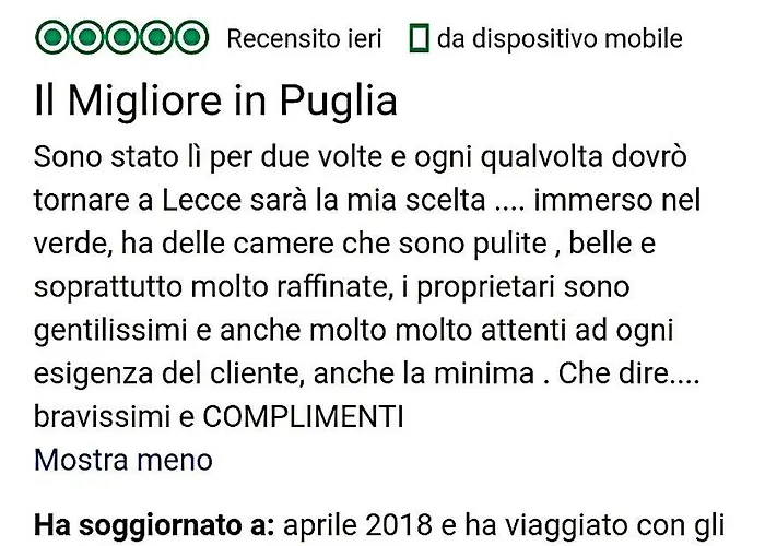 Bed & Breakfast Il Casale Dei Principi Lecce